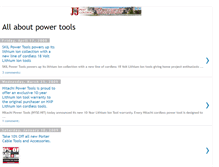 Tablet Screenshot of aboutpowertools.blogspot.com