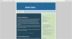 Desktop Screenshot of elexisblog.blogspot.com