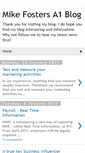 Mobile Screenshot of mikefostera1group.blogspot.com