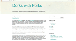 Desktop Screenshot of dorkswithforks.blogspot.com