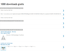 Tablet Screenshot of 1000downloadsgratis.blogspot.com