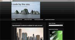 Desktop Screenshot of icodebythesea.blogspot.com