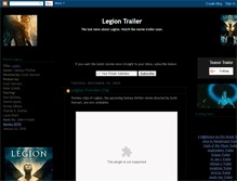 Tablet Screenshot of legion-movie-trailer.blogspot.com