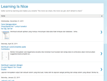 Tablet Screenshot of learningisnice.blogspot.com