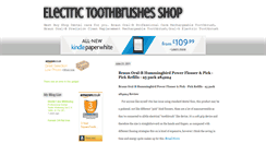 Desktop Screenshot of electrictoothbrushesshop.blogspot.com