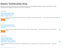 Tablet Screenshot of electrictoothbrushesshop.blogspot.com