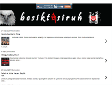 Tablet Screenshot of besiktasiruh.blogspot.com