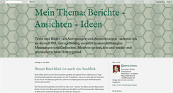 Desktop Screenshot of mein-thema.blogspot.com