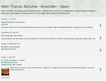 Tablet Screenshot of mein-thema.blogspot.com