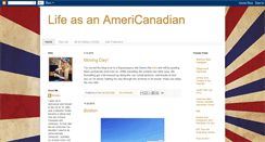 Desktop Screenshot of lifeasanamericanadian.blogspot.com