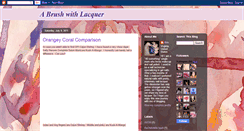 Desktop Screenshot of abrushwithlacquer.blogspot.com