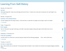 Tablet Screenshot of learningfromselfhistory.blogspot.com