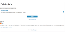Tablet Screenshot of fatsionista.blogspot.com