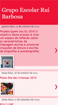 Mobile Screenshot of grupoescolarruibarbosa.blogspot.com