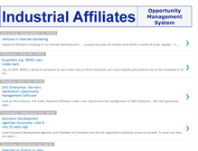 Tablet Screenshot of industrialaffiliates.blogspot.com