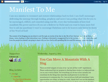 Tablet Screenshot of manifesttome.blogspot.com