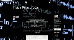 Desktop Screenshot of piracurucafisica.blogspot.com