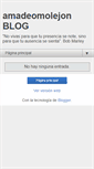 Mobile Screenshot of amadeomolejon.blogspot.com