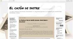 Desktop Screenshot of elcajondesastreupv.blogspot.com