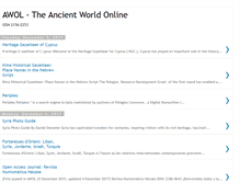 Tablet Screenshot of ancientworldonline.blogspot.com