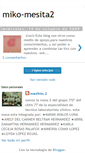 Mobile Screenshot of miko-mesita2.blogspot.com