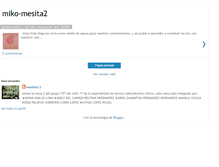Tablet Screenshot of miko-mesita2.blogspot.com