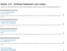 Tablet Screenshot of ketzerpodcast.blogspot.com