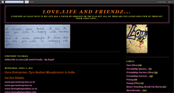 Desktop Screenshot of lovelifefriendz.blogspot.com