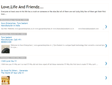 Tablet Screenshot of lovelifefriendz.blogspot.com