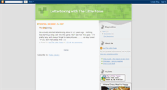 Desktop Screenshot of letterboxingwiththelittlefoxes.blogspot.com