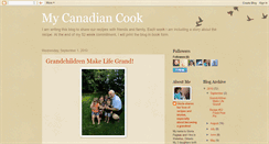 Desktop Screenshot of mycanadiancook.blogspot.com