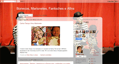Desktop Screenshot of marionetesebonecos.blogspot.com