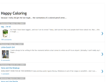Tablet Screenshot of happycoloring.blogspot.com