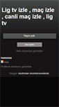 Mobile Screenshot of ligtvizlemacizlecanlimacizle.blogspot.com