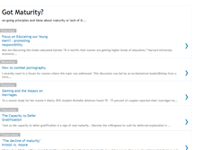 Tablet Screenshot of gotmaturity.blogspot.com