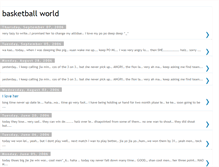 Tablet Screenshot of basketballworld12.blogspot.com