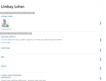 Tablet Screenshot of lindsay-lohan-gallery.blogspot.com