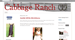 Desktop Screenshot of cabbageranch.blogspot.com