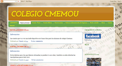 Desktop Screenshot of colegiocmemou.blogspot.com