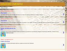 Tablet Screenshot of colegiocmemou.blogspot.com