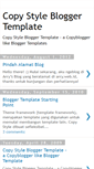 Mobile Screenshot of copy-style-blogger-template.blogspot.com