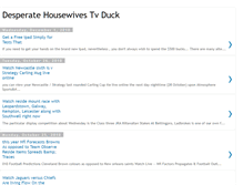 Tablet Screenshot of desperate-housewives-tv-duck.blogspot.com