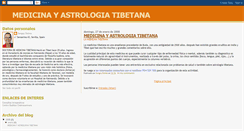 Desktop Screenshot of medicina-astrologia-tibetana.blogspot.com