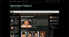 Desktop Screenshot of hairstyles-todays.blogspot.com