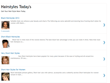 Tablet Screenshot of hairstyles-todays.blogspot.com