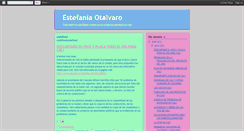 Desktop Screenshot of estefaniao.blogspot.com