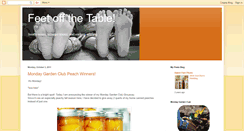 Desktop Screenshot of feetoffthetable.blogspot.com