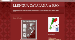 Desktop Screenshot of llenguacatalana1reso.blogspot.com