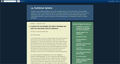 Desktop Screenshot of huitiemesphere.blogspot.com