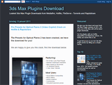Tablet Screenshot of 3dspluginsdownload.blogspot.com